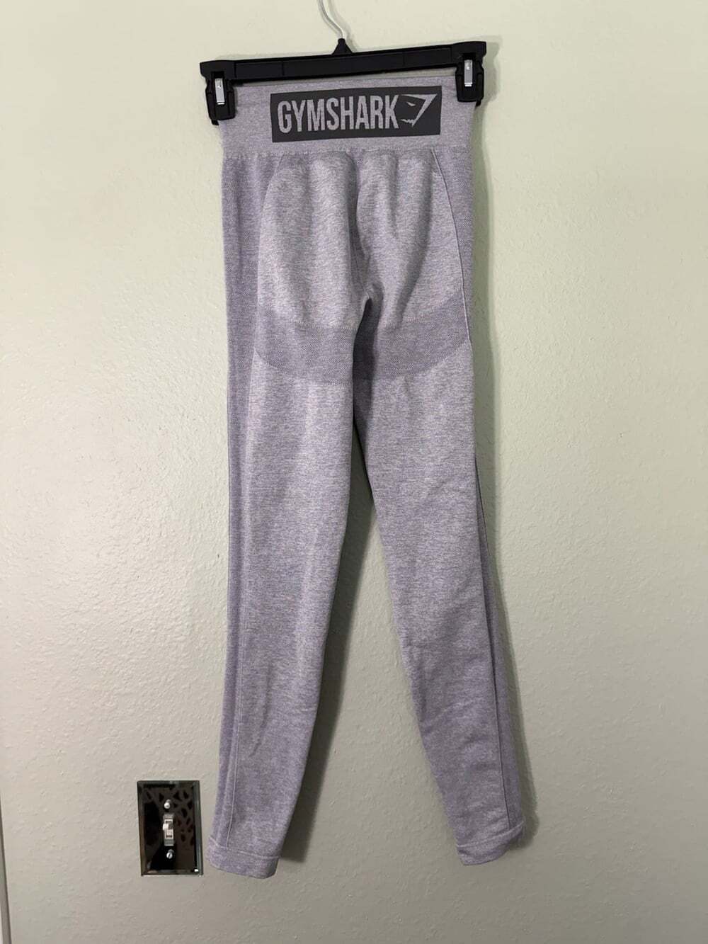 Gymshark Flex High Waisted Leggings - Size Small Light Grey